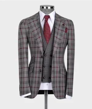 3 Piece Suit | Plaid