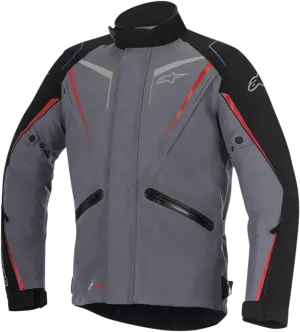 ALPINESTARS Yokohama Drystar? Jacket - Gray/Black/Red - Medium 3206017-1018-M