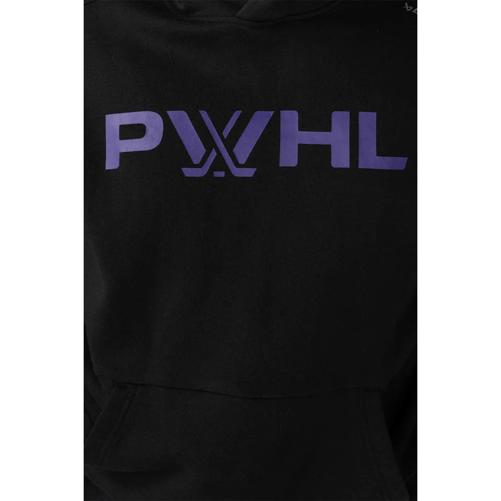 BAUER PWHL LEAGUE ULTIMATE ADULT BLACK HOODIE