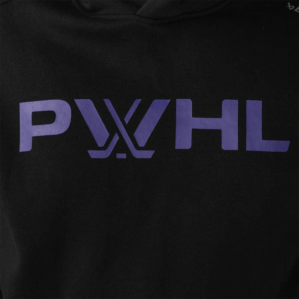 BAUER PWHL LEAGUE ULTIMATE ADULT BLACK HOODIE