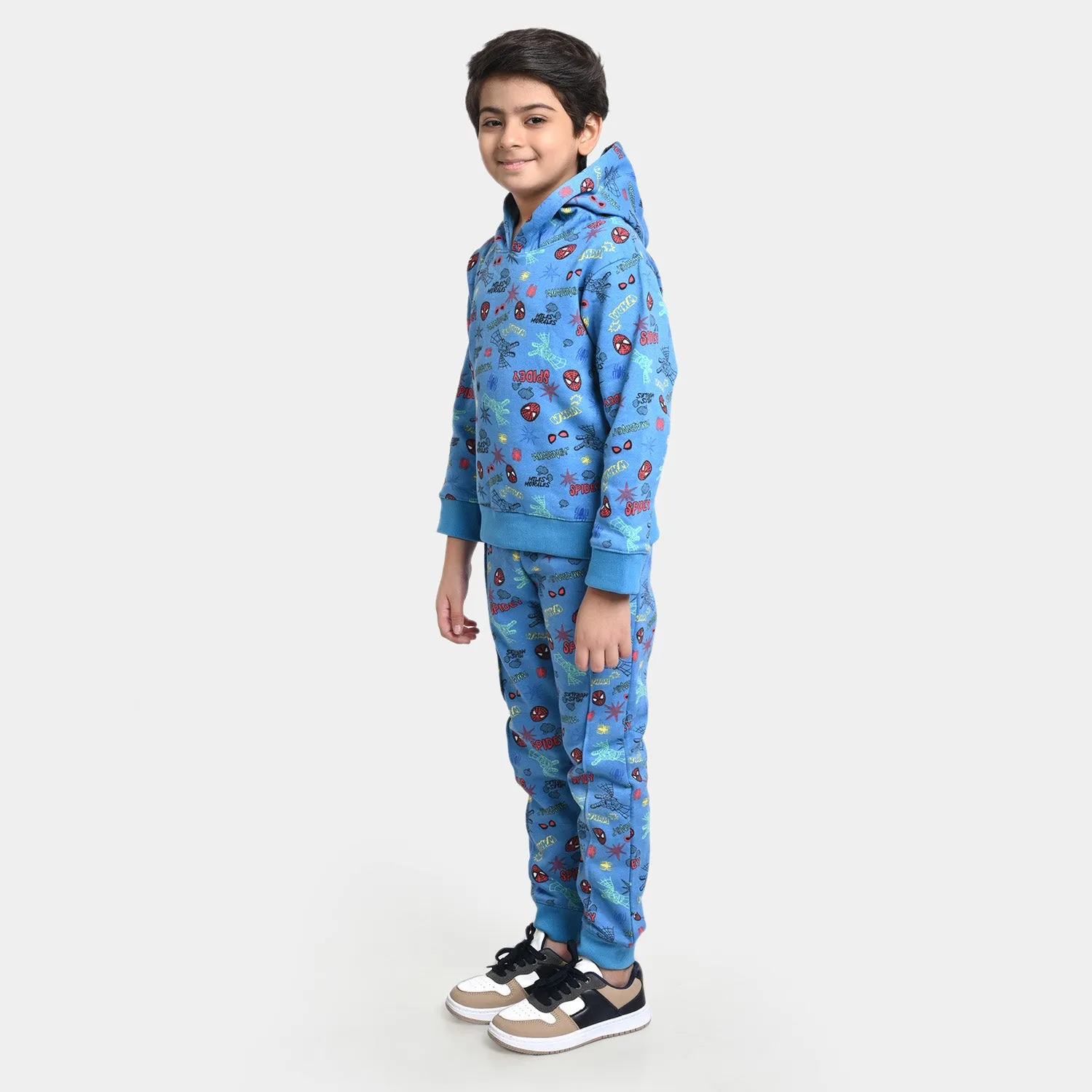 Boys Fleece 2 Piece Suit Character-Blue