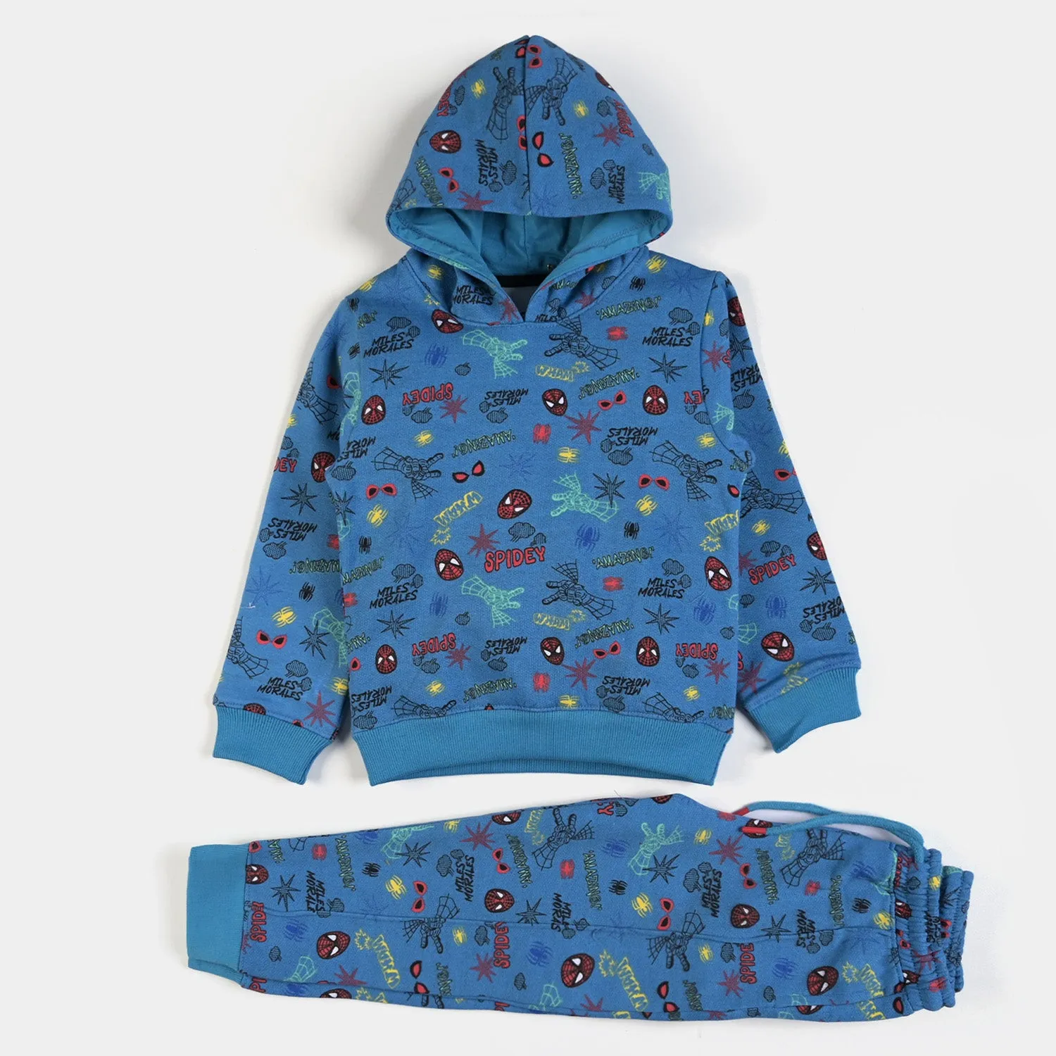 Boys Fleece 2 Piece Suit Character-Blue