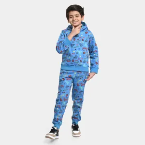 Boys Fleece 2 Piece Suit Character-Blue