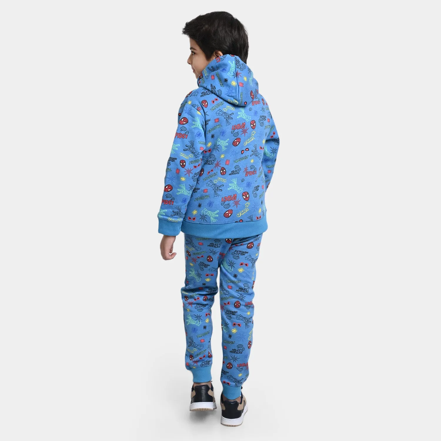 Boys Fleece 2 Piece Suit Character-Blue