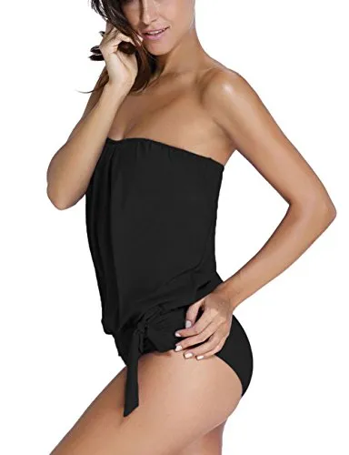 Bsubseach Black Two Piece Bathing Suits