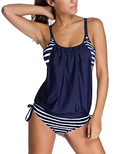 Bsubseach Black Two Piece Bathing Suits