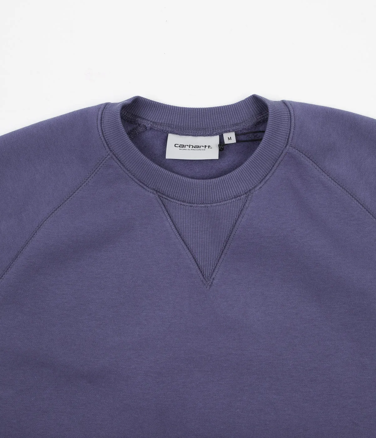 Carhartt Chase Crewneck Sweatshirt - Cold Viola / Gold