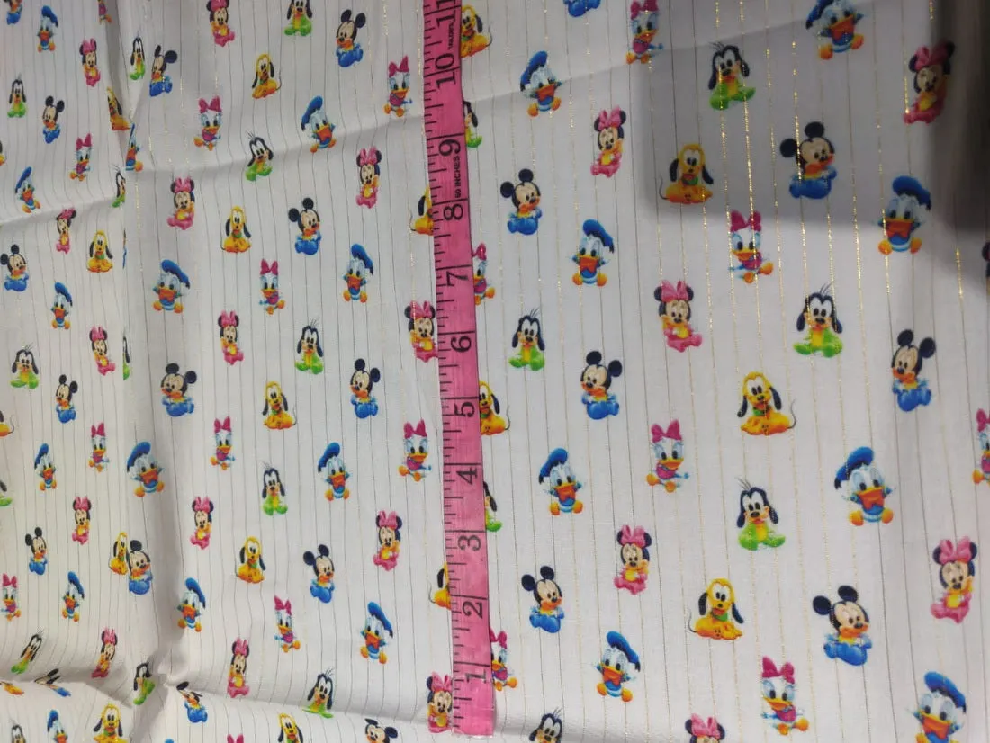 COTTON POPLIN DISNEY CHARACTER PRINT 58" wide