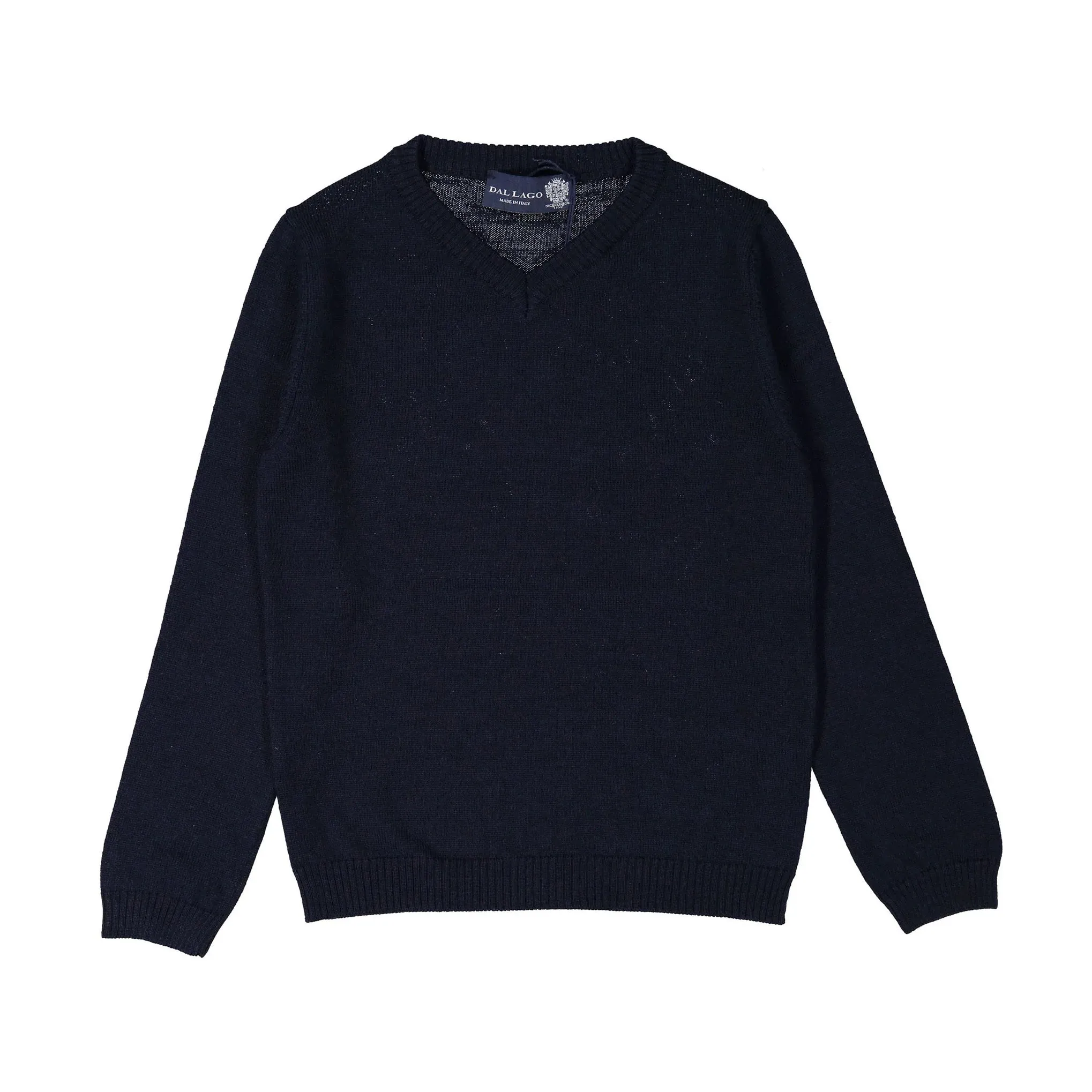 DAL Navy Vneck Sweater