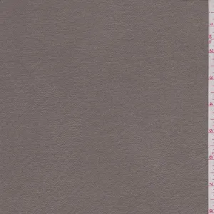 Dark Taupe Rayon Jersey Knit Fabric