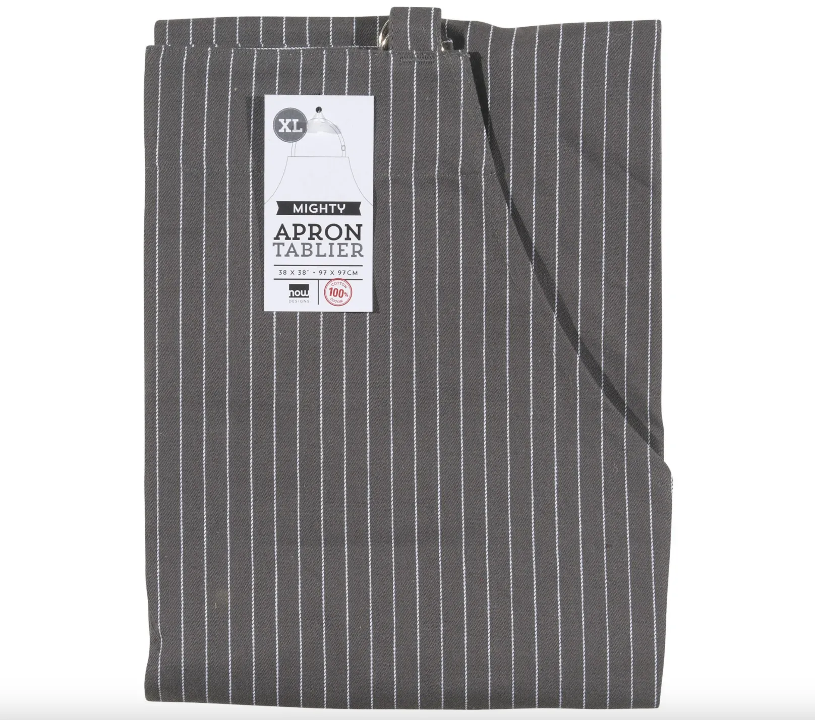 Granite Pinstripe Oversized Mightly Apron