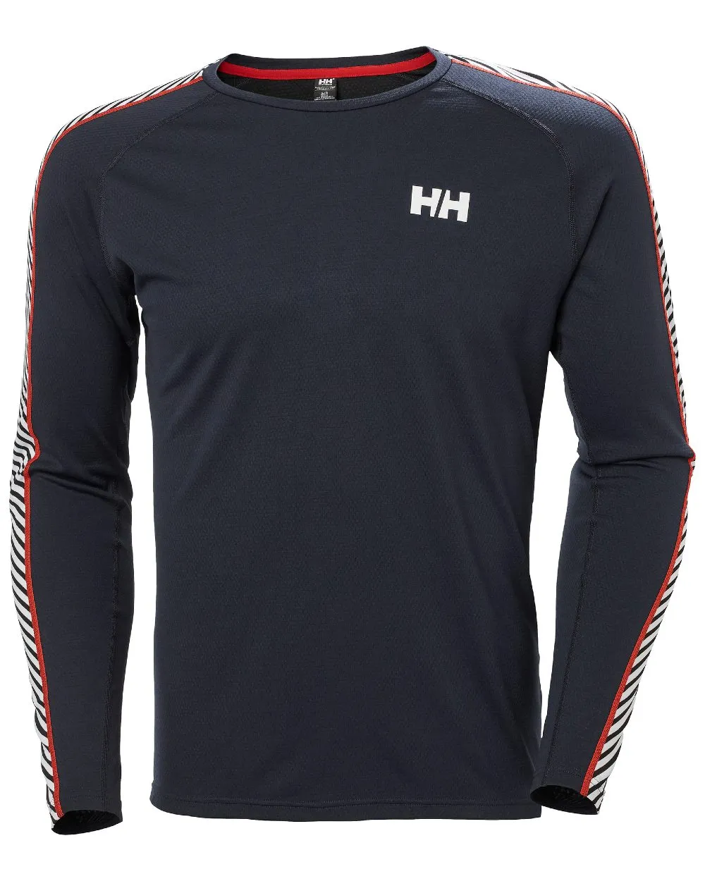 Helly Hansen Mens Lifa Active Stripe Crew Base Layer