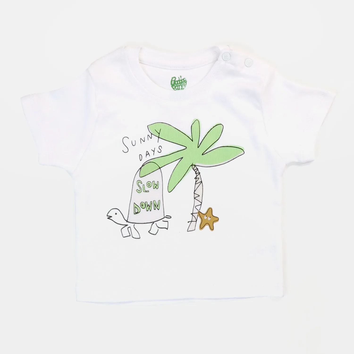 Infant Boys Rib T-Shirt 3Pcs Sea Champ - Multi