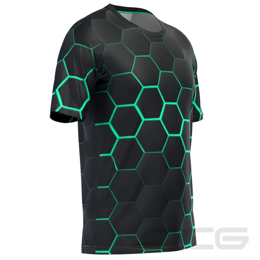 Men's Radioactive Short Sleeve Running Shirt