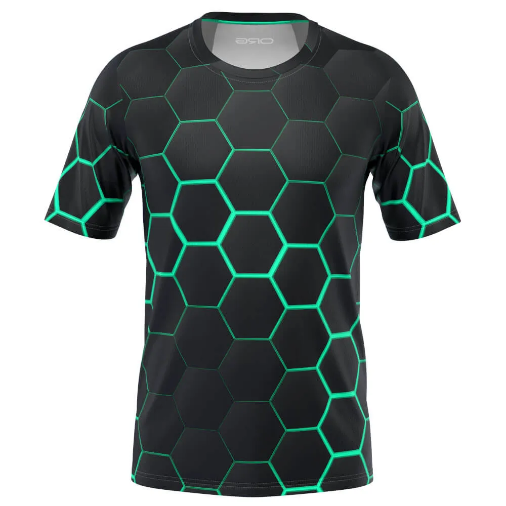 Men's Radioactive Short Sleeve Running Shirt