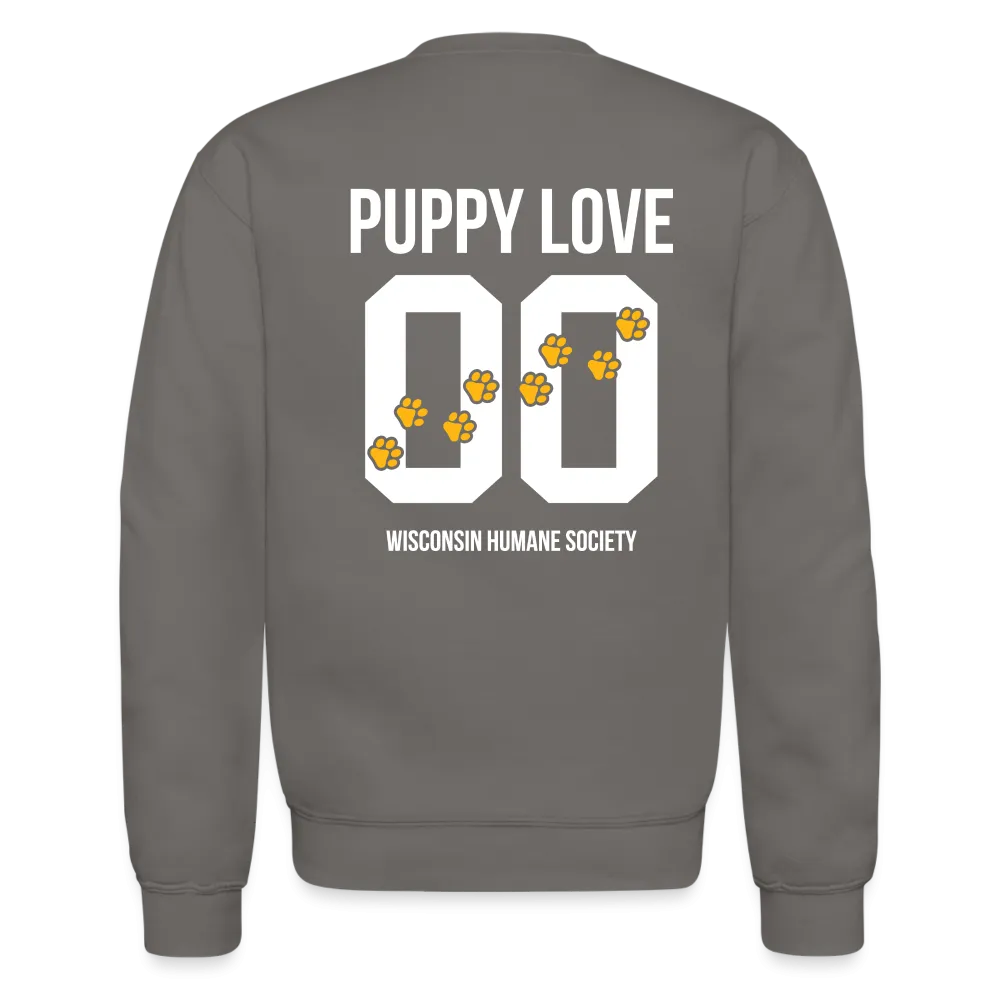 Puppy Love Crewneck Sweatshirt (Dark Colors)