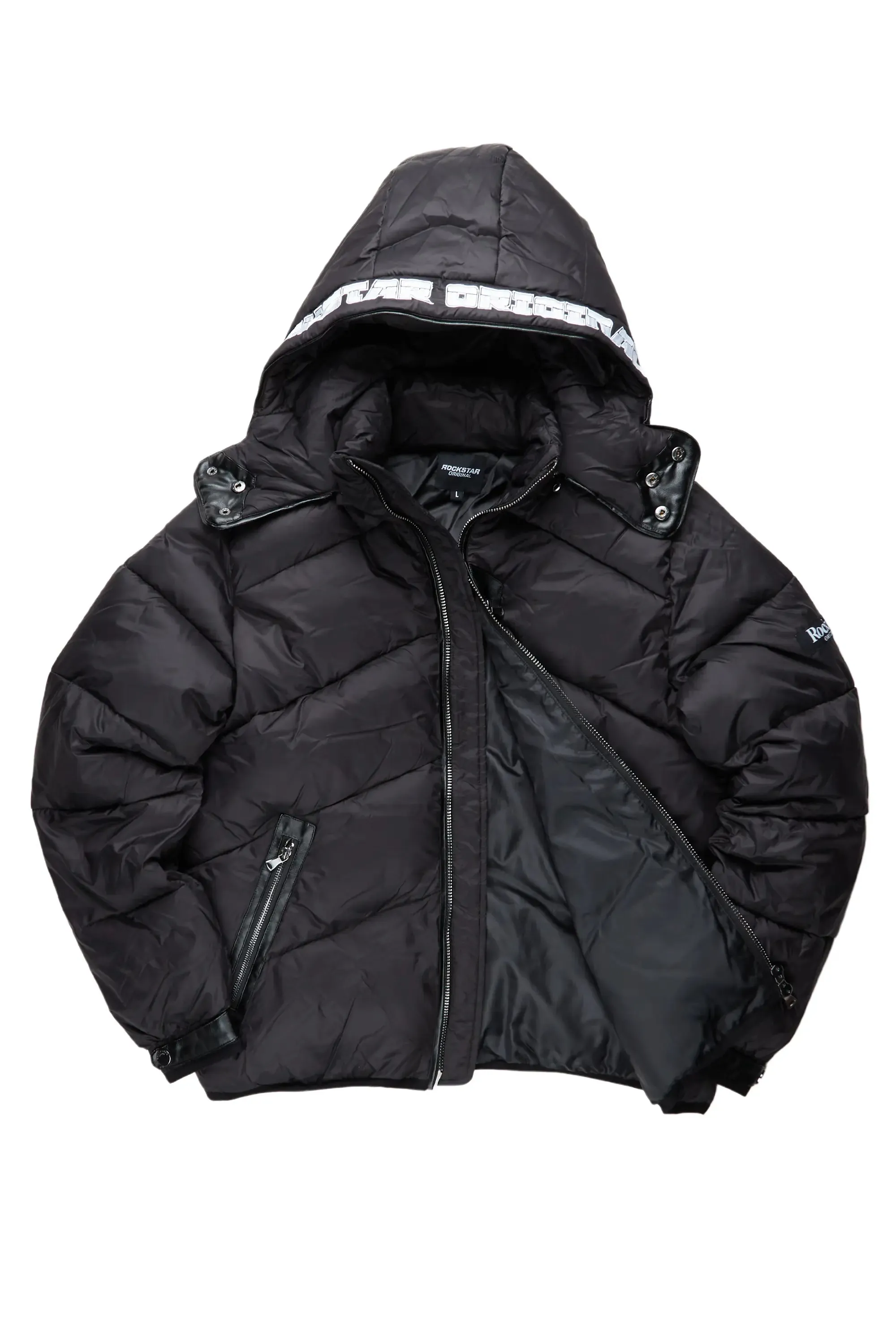 Ransom Black Puffer Jacket