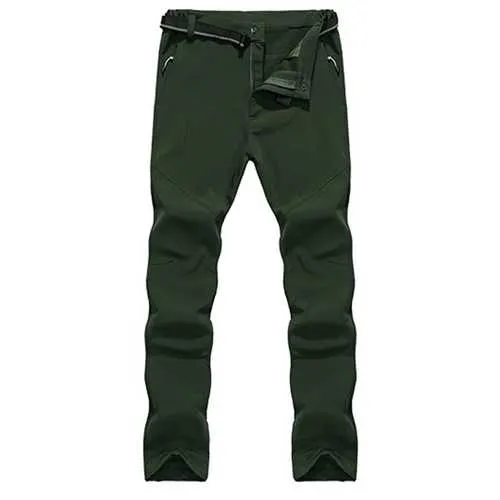 Thick Warm Outdoor Windproof Waterproof Climbing Pants