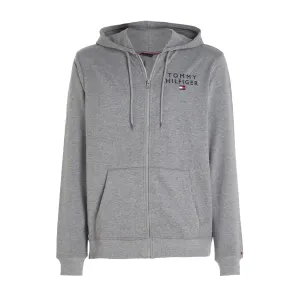 Tommy Hilfiger Mens TH Original Full Zip Hoodie HWK - Medium Grey Heather