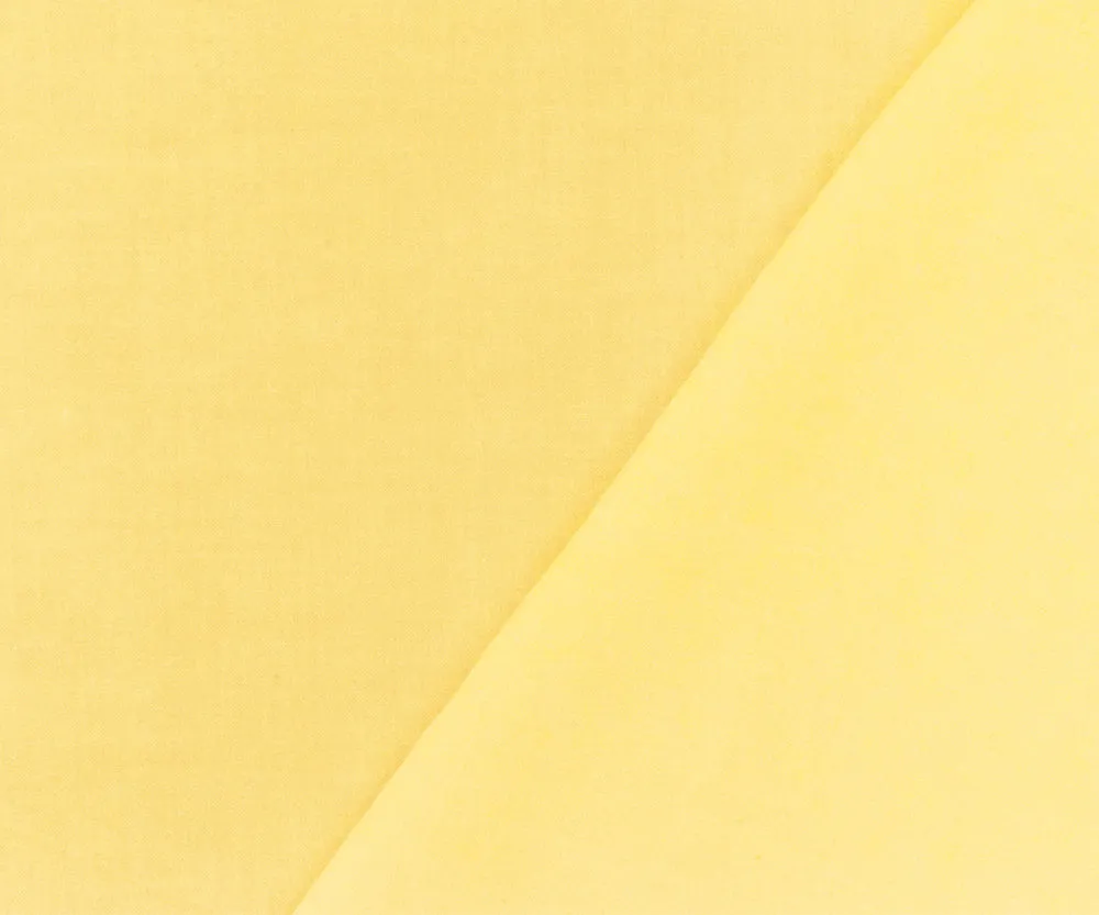 Yellow Rayon Challis Solid Woven Fabric