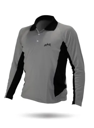 Zhik Mens Long Sleeve Polo Top